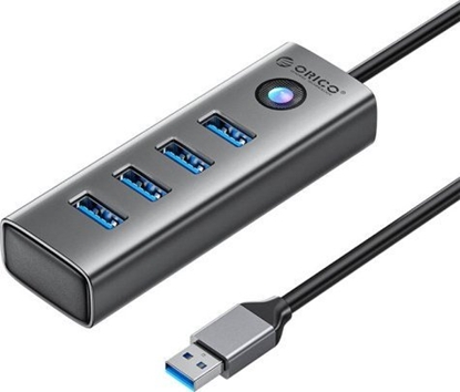 Picture of HUB USB Orico Adapter Hub Orico PDD4U USB do 4x USB 3.0 (szary)
