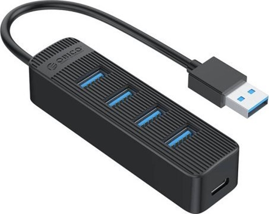 Picture of Orico Orico TWU3 USB to 4x USB 3.0 Hub Adapter (black)