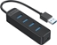 Picture of Orico Orico TWU3 USB to 4x USB 3.0 Hub Adapter (black)
