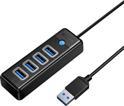 Attēls no Orico Orico Hub USB to 4x USB 3.0, 5 Gbps, 0.15m (Black)