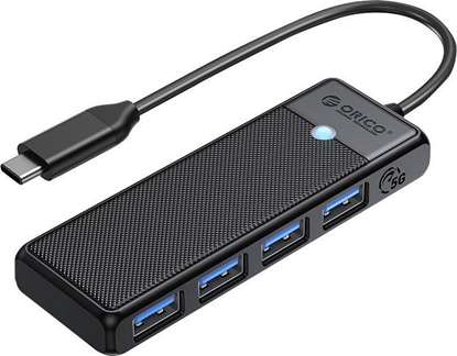 Attēls no HUB USB Orico PAPW4A-C3-015-BK-EP 4x USB-A 3.0 (PAPW4A-C3-015-BK-EP)