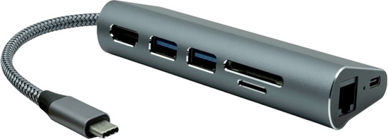 Picture of HUB USB ProXtend ProXtend USB-C 7in1 MultiHub