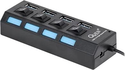 Picture of HUB USB Quer 4x USB-A 3.0 (KOM0940)