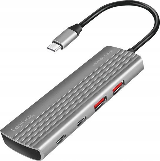 Picture of Hub USB3.2 Gen2,2xUSB-A , 5X USB-C, PD. 100W 