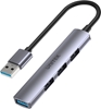 Picture of Hub USB-A; 3x USB-A 2.0; 1x USB-A 5 Gbps Aluminiowy 