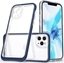Attēls no Hurtel Clear 3in1 etui do iPhone 11 Pro Max elowy pokrowiec z ramk niebieski