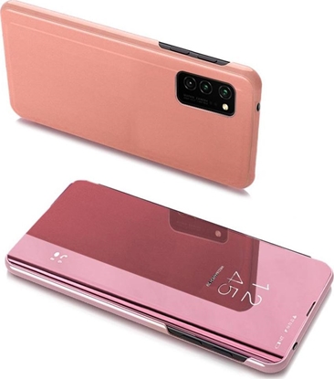 Attēls no Hurtel Clear View Case futera etui z klapk Samsung Galaxy A03s (166,5) róowy