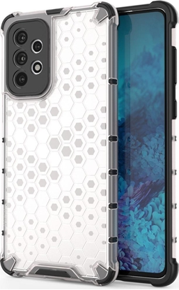 Picture of Hurtel ETUI Honeycomb etui pancerny pokrowiec z elow ramk Samsung Galaxy A73 przezroczysty CASE