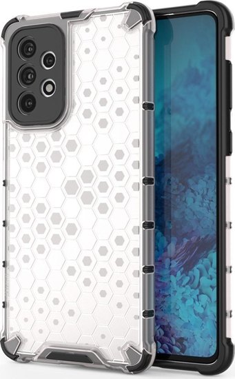 Picture of Hurtel ETUI Honeycomb etui pancerny pokrowiec z elow ramk Samsung Galaxy A73 przezroczysty CASE
