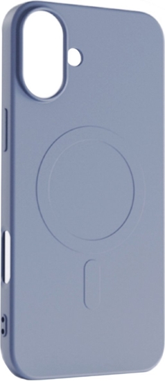 Picture of Hurtel Etui Liquid Silicone Case MagSafe na iPhone 16 - jasnoszare