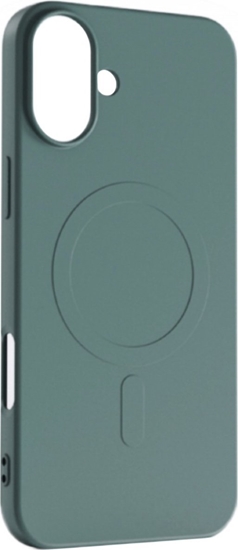 Изображение Hurtel Etui Liquid Silicone Case MagSafe na iPhone 16 Pro Max - ciemnozielone