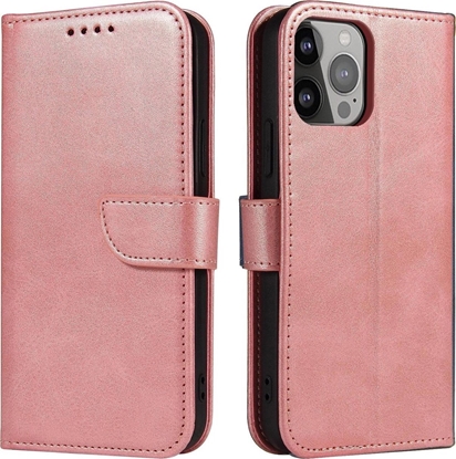 Attēls no Hurtel Etui Magnet Case do Samsung S24 Plus z klapk i portfelem - róowe