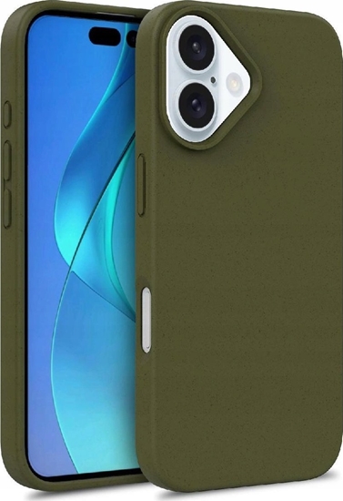 Picture of Hurtel Etui Multiple Color Wheat Bran Case MagSafe na iPhone 16 - ciemnozielone