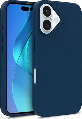 Attēls no Hurtel Etui Multiple Color Wheat Bran Case MagSafe na iPhone 16 Pro Max - granatowe