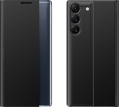 Attēls no Hurtel Etui New Sleep View Case do Xiaomi POCO C65 / Redmi 13C z klapk - czarne