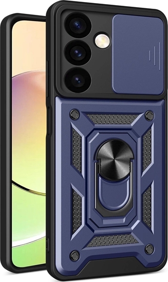 Picture of Hurtel Etui z oson na aparat do Samsung Galaxy S24 Hybrid Armor Camshield niebieskie HURTEL