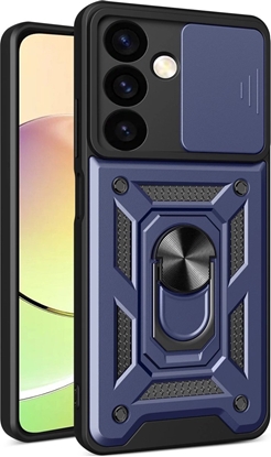 Attēls no Hurtel Etui z oson na aparat do Samsung Galaxy S24+ Hybrid Armor Camshield niebieskie HURTEL