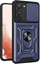 Изображение Hurtel Hybrid Armor Camshield etui do Samsung Galaxy S23+ pancerny pokrowiec z oson na aparat niebieskie