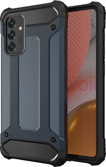 Picture of Hurtel Hybrid Armor pancerne hybrydowe etui pokrowiec Samsung Galaxy A72 4G niebieski
