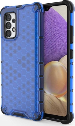 Attēls no Hurtel Honeycomb etui pancerny pokrowiec z elow ramk Samsung Galaxy A03s (166,5) niebieski