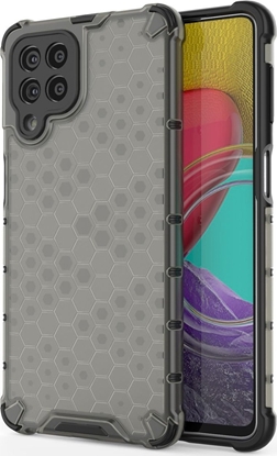 Attēls no Hurtel Honeycomb etui pancerny pokrowiec z elow ramk Samsung Galaxy M53 5G czarny