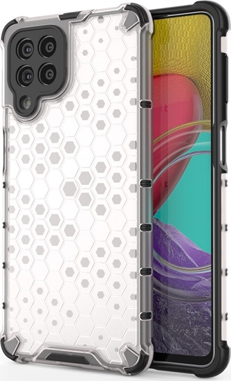 Picture of Hurtel Honeycomb etui pancerny pokrowiec z elow ramk Samsung Galaxy M53 5G przezroczysty
