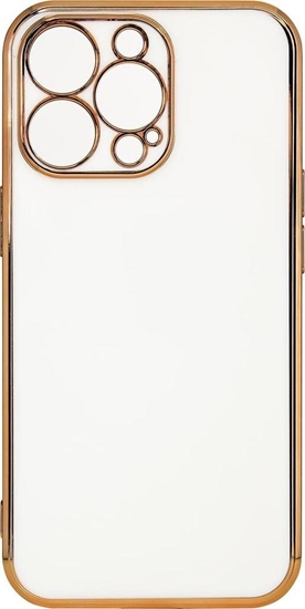 Изображение Hurtel Lighting Color Case etui do Samsung Galaxy A13 5G elowy pokrowiec ze zot ramk biay