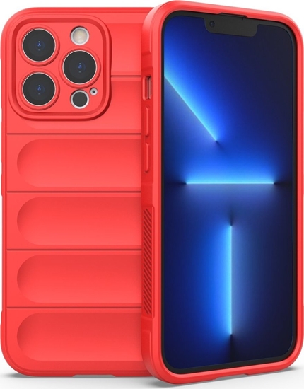 Picture of Hurtel Magic Shield Case etui do iPhone 13 Pro elastyczny pancerny pokrowiec czerwony