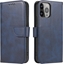 Изображение Hurtel Magnet Case etui do Xiaomi Redmi Note 12 pokrowiec z klapk portfel podstawka niebieskie