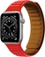 Изображение Hurtel - Magnetic Strap Magnetic Strap Bracelet for Apple Watch 41mm - Red