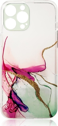 Attēls no Hurtel Marble Case etui do Xiaomi Redmi Note 11 elowy pokrowiec marmur mitowy