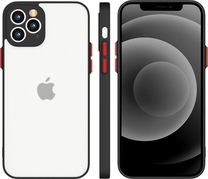 Attēls no Hurtel Milky Case silikonowe elastyczne póprzezroczyste etui do Samsung Galaxy S21+ 5G (S21 Plus 5G) czarny