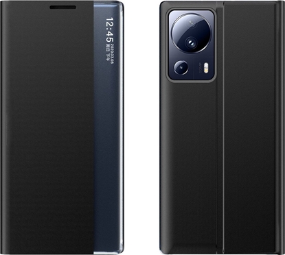 Attēls no Hurtel New Sleep Case etui do Xiaomi 13 Lite pokrowiec z klapk podstawka czarne