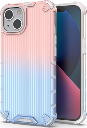 Picture of Hurtel Ombre Protect Case etui do iPhone 14 pancerny pokrowiec róowo-niebieskie