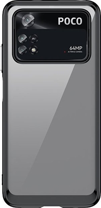 Attēls no Hurtel Outer Space Case etui Xiaomi Poco M4 Pro pokrowiec z elastyczn ramk czarne