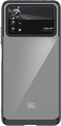 Picture of Hurtel Outer Space Case etui Xiaomi Poco X4 Pro 5G pokrowiec z elastyczn ramk czarne