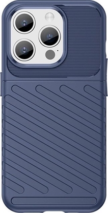 Picture of Hurtel Pancerne etui iPhone 15 Pro Thunder Case - niebieskie