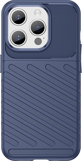 Picture of Hurtel Pancerne etui iPhone 15 Pro Thunder Case - niebieskie
