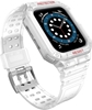 Изображение Hurtel - Protect Strap Band for Apple Watch 42/44/45mm Armored Case Strap - Transparent