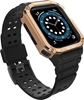 Picture of Hurtel Protect Strap Band for Apple Watch 42/44/45mm Armored Case Strap - Black, Rose Gold