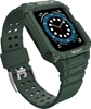Picture of Hurtel Protect Strap Band opaska z etui do Watch 7 / 6 / 5 / 4 / 3 / 2 / SE (45 / 44 / 42mm) obudowa pancerny pokrowiec na zegarek zielony