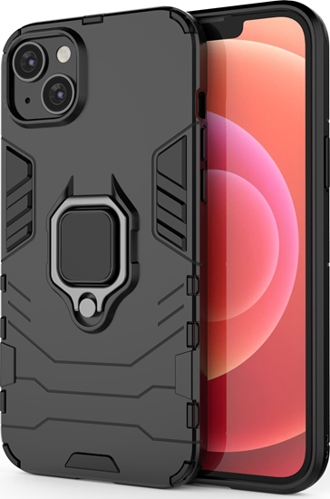 Picture of Hurtel Ring Armor etui do iPhone 14 pancerny pokrowiec uchwyt magnetyczny ring czarne