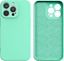 Picture of Hurtel Silicone case etui iPhone 13 Pro Max silikonowy pokrowiec mitowozielone