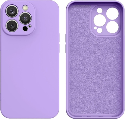 Attēls no Hurtel Silicone case etui Samsung Galaxy A14 5G / Galaxy A14 silikonowy pokrowiec fioletowe