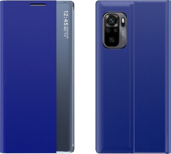 Picture of Hurtel Sleep Case pokrowiec etui z klapk typu Smart Cover Xiaomi Redmi K40 Pro+ / K40 Pro / K40 / Poco F3 niebieski
