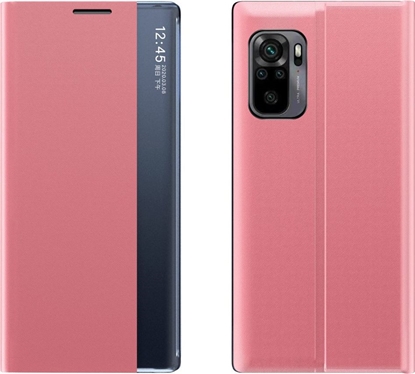 Picture of Hurtel Sleep Case pokrowiec etui z klapk typu Smart Cover Xiaomi Redmi K40 Pro+ / K40 Pro / K40 / Poco F3 róowy