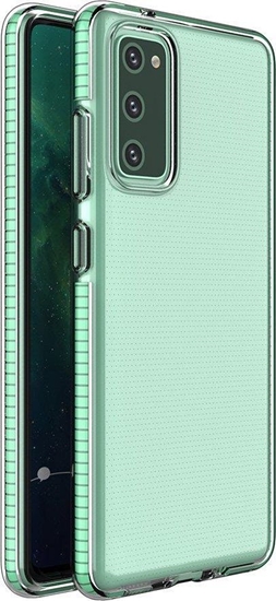 Picture of Hurtel Spring Case pokrowiec elowe etui z kolorow ramk do Samsung Galaxy A72 4G mitowy