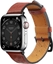 Attēls no Hurtel Strap Leather skórzany pasek Apple Watch SE, 8, 7, 6, 5, 4, 3, 2, 1 (41, 40, 38 mm) opaska bransoleta czerwony