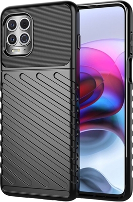 Attēls no Hurtel Thunder Case elastyczne pancerne etui pokrowiec Motorola Moto G100 / Edge S czarny
