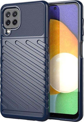 Attēls no Hurtel Thunder Case elastyczne pancerne etui pokrowiec Samsung Galaxy A22 4G niebieski